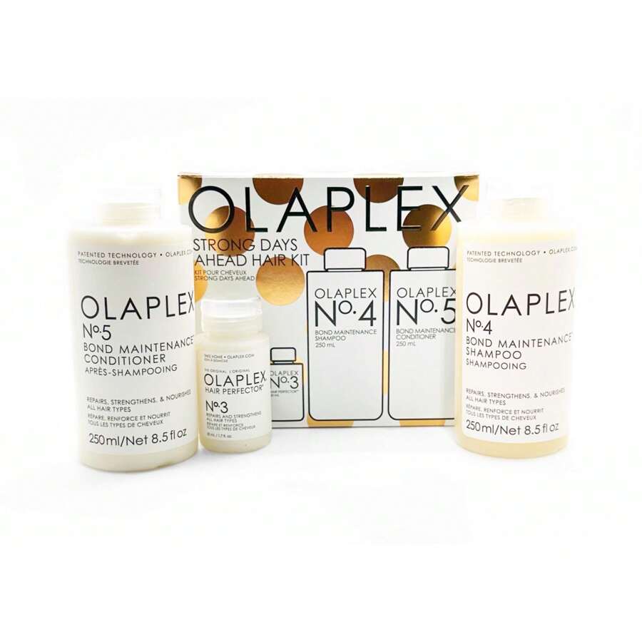 Olaplex Strong Days Ahead Hair Kit #4/#5/ Regular &Travel #3 1.7 Oz - Clear - View 1