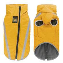 1 件亮色防水保暖反光狗夹克，适合小型和大型犬，适合寒冷季节、秋冬季户外玩耍、散步和训练 - 彩色 - 查看 19