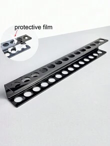 1 件黑色/透明亚克力 14 孔壁挂式储物架，手动工具收纳架 - 彩色 - 查看 11