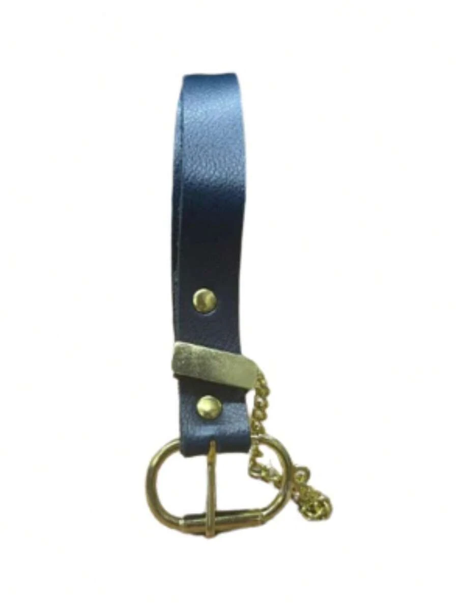 Belt Buckle With Chain Thin Latest Immediate Shipping RC-131 - 藏蓝色 - 查看 1