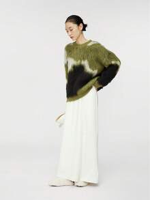 Suéter holgado de lana grueso y cálido, diseño nuevo de otoño/invierno de ROEYWANG