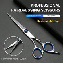 Bộ dụng cụ cắt tóc hoàn chỉnh: Bộ dụng cụ cắt tóc cao cấp 1/6 món kèm theo kéo thép không gỉ chuyên nghiệp, bình xịt, lược, tay cầm tiện dụng, khăn lau cổ, áo choàng cắt tóc - Thích hợp sử dụng tại tiệm hoặc tại nhà - Nhiều màu - Xem 2