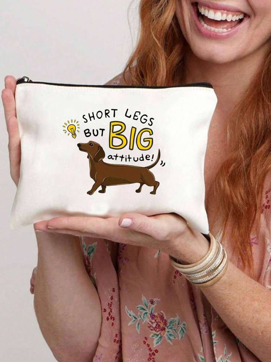 Túi đựng mỹ phẩm, Túi đựng mỹ phẩm in, Túi đựng đồ trang điểm, Quà tặng cho bé gái, Túi đựng đồ in họa tiết chữ thời trang đơn giản dễ thương, Túi đựng mỹ phẩm để đựng các vật dụng nhỏ, Túi đựng đồ, Túi đựng đồ vệ sinh cá nhân, Túi cầm tay, Túi đựng đồ nhẹ có thể gấp lại, Túi mua sắm đơn giản, Túi cầm tay quà tặng cho giáo viên, Túi đựng đồ cho y tá, bác sĩ, giáo viên, Thích hợp để đựng mỹ phẩm du lịch cá nhân Đồ dùng học tập Túi đựng đồ trang điểm Đồ dùng thiết yếu khi đi du lịch Túi đựng đồ trang điểm Túi đựng đồ trang điểm Làm đẹp - Màu be - Xem 1