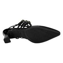 Piccadilly Slingback Irene High Heel Shoe 764008 Black - màu đen - Xem 6