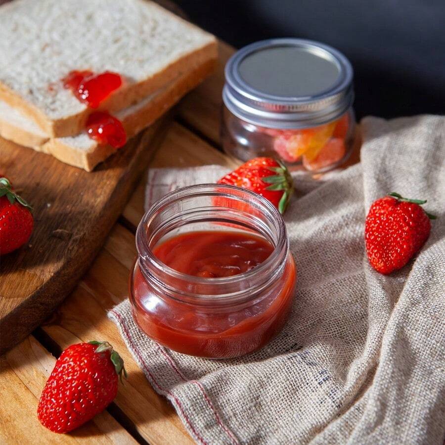 Mason Jars Regular Mouth With Lids And Bands Glass Canning Jars For