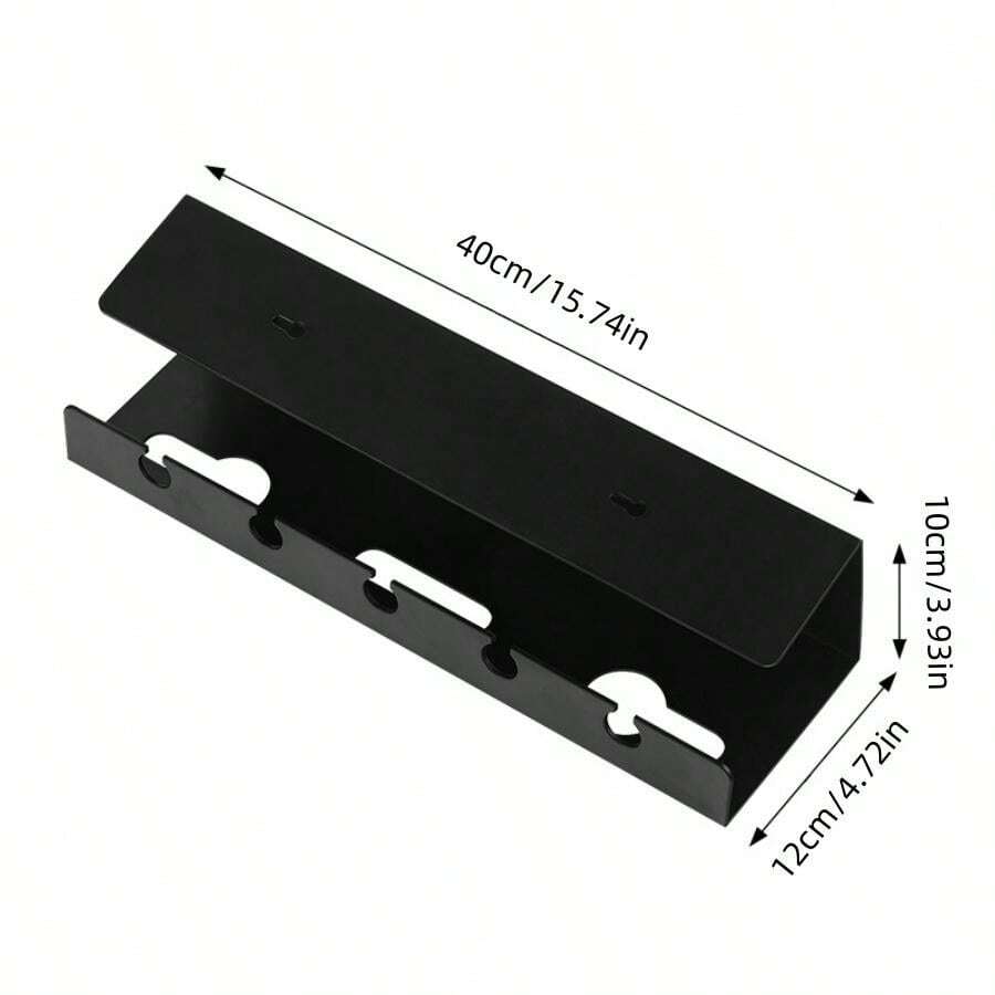 Home Electrical Socket & Cord Storage Box, Office Desk Power Strip