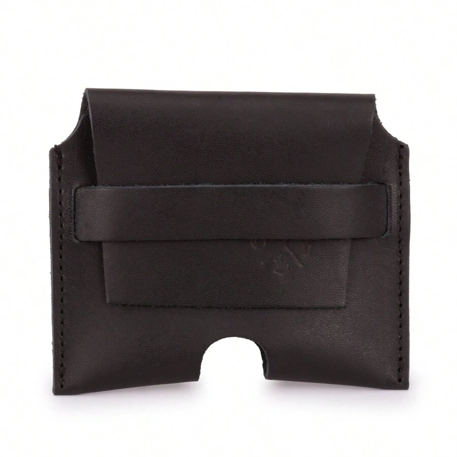 Use Young Leather Envelope Wallet With Card Holder - màu đen - Xem 1