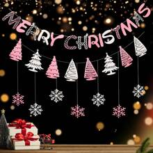 1set/1pc Christmas Party Decoration Felt 3D Cute Hanging Banner, Halloween, Halloween Decoration - Multicolor - View 13