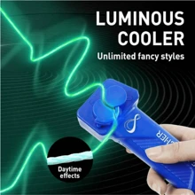 Glow-in-The-Dark Loop Lasso-Seil Launcher Propeller-Loop Lasso String Shooter DE - Blau - Übersicht 5