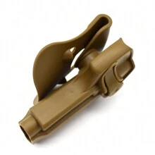 Beretta M9 Tactical Right Hand Quick Draw Holster Kit With 9mm Magazine Pouch - Tan Color - Khaki - View 9