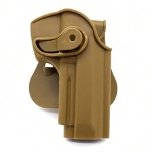 Beretta M9 Tactical Right Hand Quick Draw Holster Kit With 9mm Magazine Pouch - Tan Color - Khaki - View 3