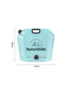 Naturehike 1pc 10L Outdoor Water Bag, Large Capacity Camping Hiking Portable Washing And Drinking Dual-Use, With Built-In Faucet, Material, Odorless, Shockproof And Crush-Proof, Usage Temperature 0-60°C