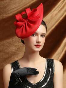 1pc Fascinators Hats Cocktail Tea Party Headwear Derby Hat Pillbox Hat For Girls And Women,Hair Accessories Mini Hat Tiny Hat Mini Cap, Gifts, Wedding - Multicolor - View 12