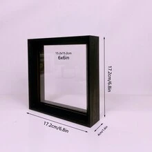 现代简约三角边叶蝴蝶标本相框宝宝照片毕业证明信片身份证奖状木制画架工作室明星礼品相框励志语录 - 多色 - 查看 10