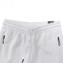 Adidas Quần thể thao cạp rút dây thường ngày cho nam JE7539 - trắng - Xem 5
