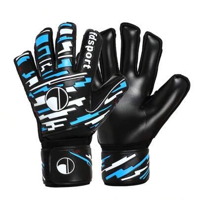 Soccer Goalie Gloves Youth Adult, Pro-Level Goalkeeper Gloves, High Performance Soccer Gloves With Finger Spine Protection, 4+3mm Super Grip For The Toughest Saves