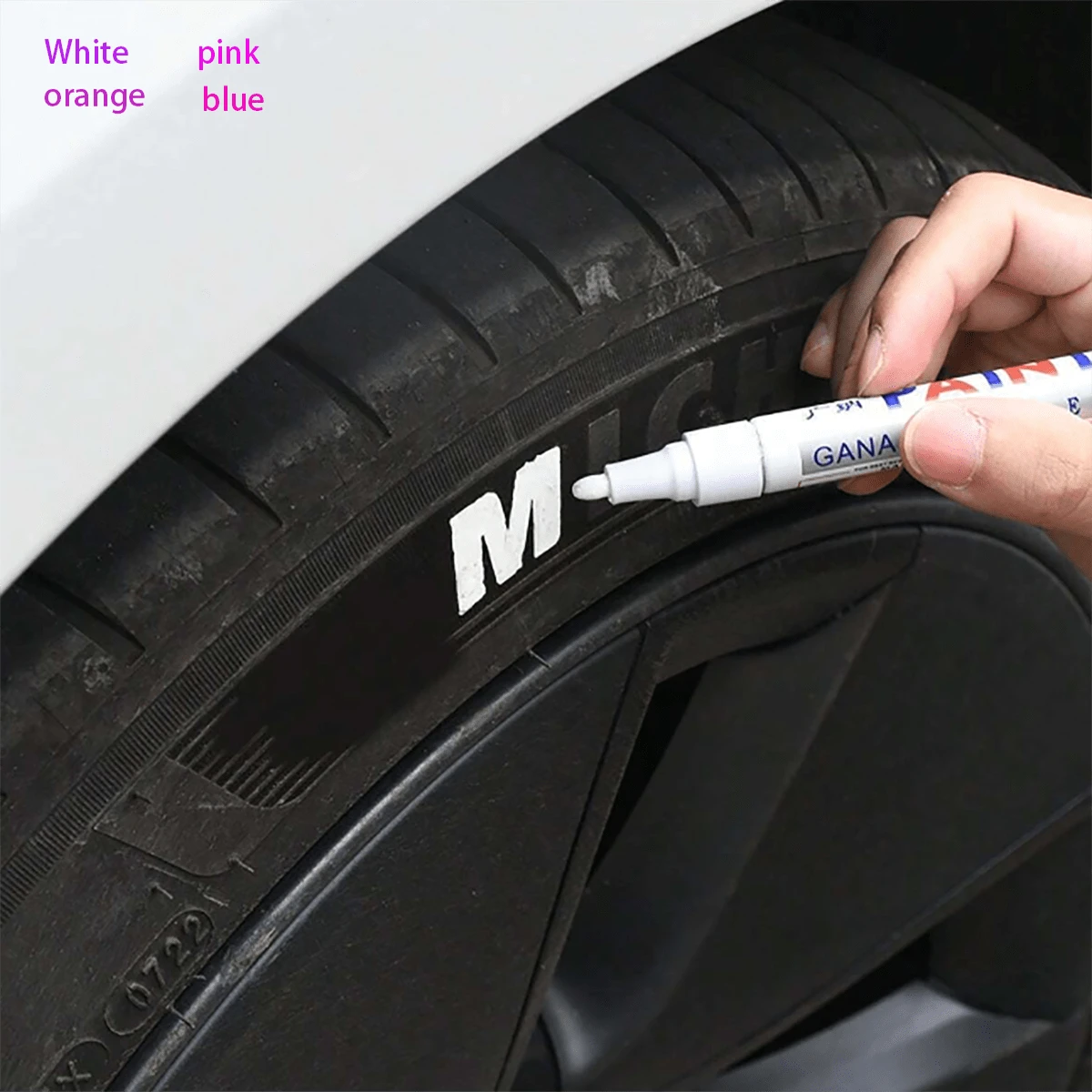 Tire Paint Marker Pen For Cars, Car Modification Paint Pen, Tyre