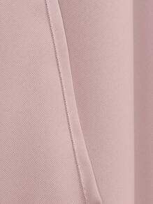 1pc Mint Green Blackout Curtain For Bedroom, Work & Study