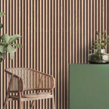 Beige Wood Wallpaper 5 METERS X 45CM Self-Adhesive Sticker For Living Room, Bedroom - 45cmx5M - Xem 4