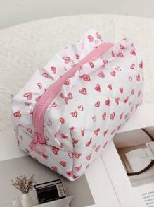 1 estojo organizador de viagem para eletrônicos com estampa floral, bolsa de transporte para itens essenciais de viagem, para cabo, cabo de carregamento, disco rígido externo, carregador portátil para negócios, viagens, escola, faculdade, material escolar de escritório, acessórios escolares, volta às aulas, estudantes universitários