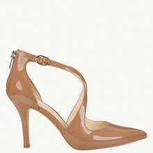 Womens High Heels Pointed Toe Pumps Crossed Strap D'Orsay Zip Up Stilettos Party Dress Shoes