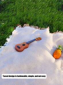 1PC Picnic Blanket - No Charge, Lightweight, Soft, Multifunctional, Suitable For Outdoor And Home Use - Suitable For Easter, Thanksgiving, Christmas, Halloween, Labor Day