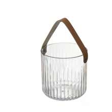 Acrylic Ice Bucket With Handle Round 13 X 13cm, 1200ml, 21.5x10.5cm,2200ML - 無色 - 查看 9
