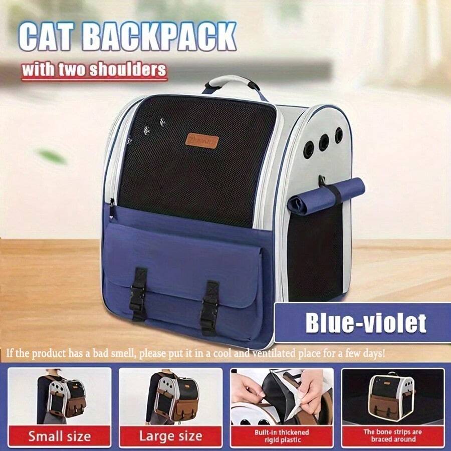 1 Pet Backpack That Can Carry 25 Pounds, Pet Carrying Bag, Carrier