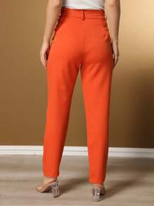 Women Pants - Orange - View 4