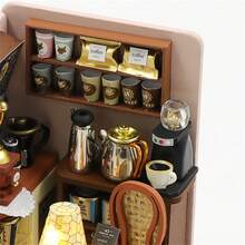 Mô hình lắp ráp cảnh xây dựng nhà DIY tinh tế, Bộ nhà trang trí thủ công bằng nhựa mini có đồ nội thất, Quà tặng sinh nhật sáng tạo Quà tặng ngày lễ tình nhân cho nam nữ Quà tặng Halloween, Quà tặng Giáng sinh - Nhiều màu - Xem 10