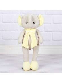 Luxury Amigurumi Knitted Elephant For Decoration - 30cm - 黃色 - 查看 3