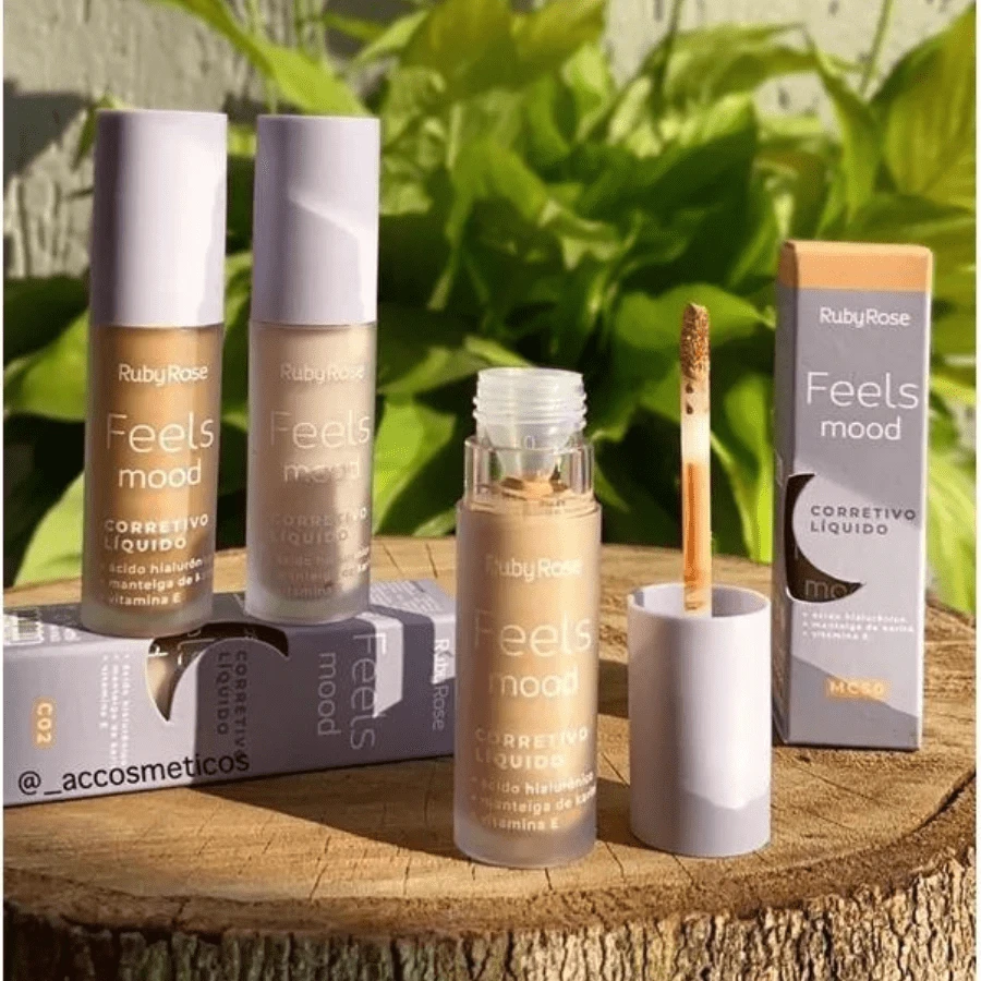 Mood By Ruby Rose High Coverage Liquid Concealer - C00 - 查看 1