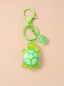 1pc Cute Turtle Shaped Keychain For Women, Everyday Accessory School Cartoon Car Accessories Goth Y2k Halloween Accessories Teachers Day Christmas Gift Ideas Bag Lanyards With Id Holder Car Accessories Bag Charms