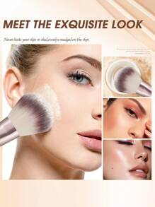 46件套专业化妆刷套装，包含25支化妆刷（粉底刷、散粉刷、腮红刷、高光刷、眼影刷、睫毛刷、眼线刷、轮廓刷、细节刷）、3个化妆海绵、3个三角散粉海绵、6个指套海绵、6个迷你化妆海绵、1个刷子清洁碗、1个防水化妆包/收纳袋、1个睫毛夹。适合初学者使用，是化妆刷套装、化妆刷套装、化妆刷套装、完整化妆套装、化妆刷套装、化妆刷套装、化妆礼盒、套装、赠品、专业化妆刷、完整化妆套装的理想之选。 - 彩色 - 查看 5