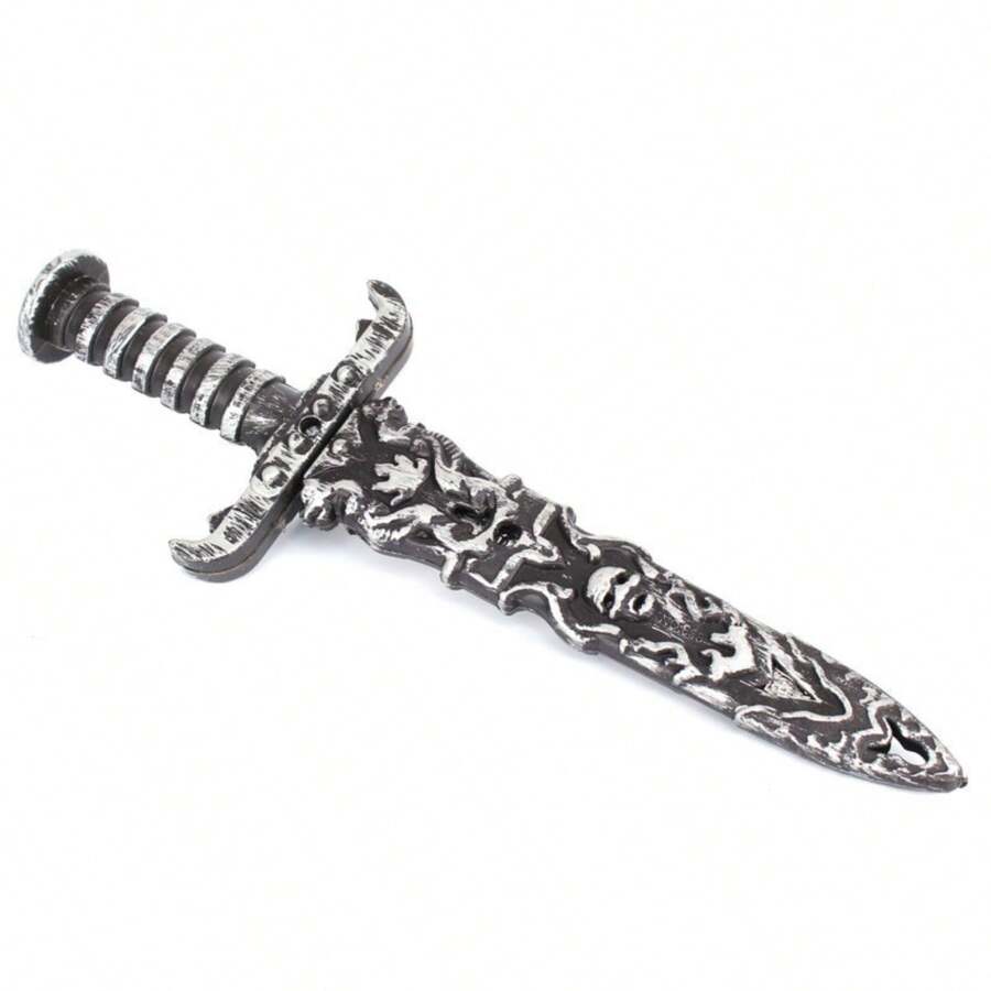 1pc Props Simulate Pirates Of The Caribbean Knives Pirate Weapons Toys Plastic Skull Knife/Christmas/Easter Gifts/Carnival