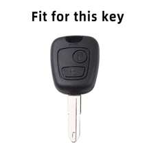 TPU Car Remote Key Fob Cover Suitable For Peugeot 307 / 206 / 207 / Citroen C2 / Picasso, Durable & Soft TPU Protection, Ideal Gift - one-size - View 12