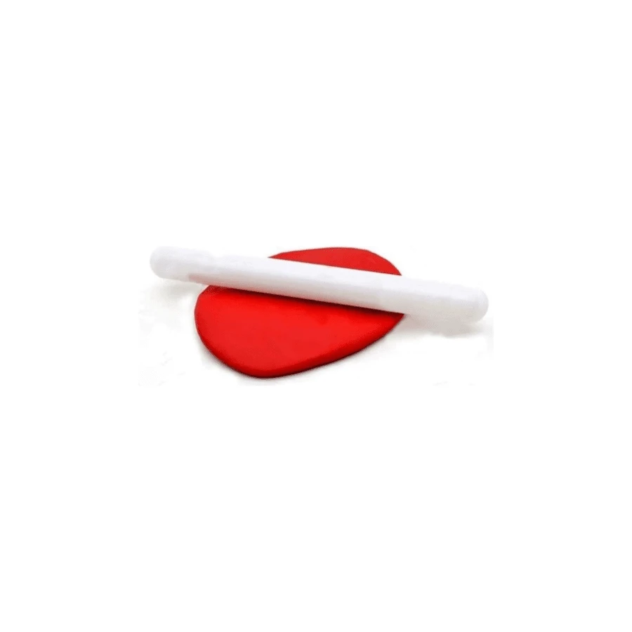 Solid Roller 24 X 2.5 CM In Diameter For Rolling Out Bluestar Biscuit Fondant Dough - trắng - Xem 1