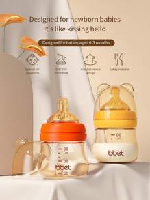 bbet 1pc 90ml PPSU Feeding Bottle For Newborns