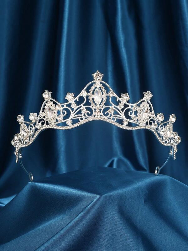 Coroa de cristal e tiara para mulheres - Faixa de cabeça de strass para meninas princesas, acessórios de cabelo de noiva para casamentos e aniversários