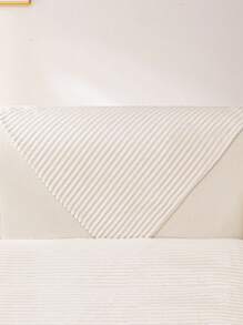 1 pièce Housse de canapé en peluche douce de couleur unie, protecteur de canapé moderne simple et chaud anti-rayures, convient pour le salon, la chambre, le bureau, toutes les saisons