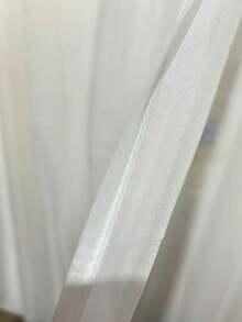 Curtain 9.00x2.50 Voile Fabric Living Room Or Bedroom Luxury - trắng - Xem 3