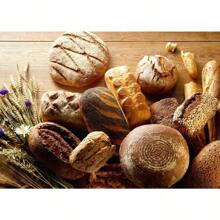 1 szt. Kuchnia Jedzenie Vintage Piekarnia Kawa Chleb Owsianka Plakat Płótno Malarstwo Nowoczesna Sztuka Ścienna Obraz Kuchnia Kawiarnia Restauracja Wystrój Domu Bez Ramki