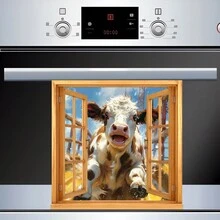 Farm Animal Stickers, Can Be Used For Wall Decor In Living Room, Kitchen, Oven Background - Multicolor - View 6