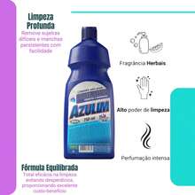 Porcelain Granite Marble Floor Cleaner 750ml Azulim - 白色 - 查看 3