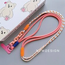 1 Dây đeo điện thoại dài, Dây đeo chéo vai di động có kẹp có thể tháo rời cho ốp điện thoại, Chống trượt, Chống rơi, Chống thất lạc, Quà tặng có thể điều chỉnh độ dài cho Mẹ, Gia đình, Bạn bè, Sinh nhật, Mặt dây điện thoại ngày lễ, Dây đeo điện thoại - Nhiều màu - Xem 18