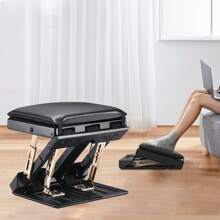 Reposapiés plegable multifuncional para uso doméstico y en el coche/taburete para uso en oficina/taburete