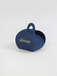 Hộp quà cảm ơn thanh lịch gồm 10 hộp, hộp quà nhỏ đựng kẹo, sôcôla và quà tặng nhỏ, nhiều màu sắc với thiết kế "Cảm ơn" bằng giấy bạc màu vàng, lý tưởng cho đám cưới, tiệc mừng sinh nhật, quà tặng tiệc sinh nhật và những dịp đặc biệt - 5,5x5,5x6,5cm - Xem 14