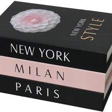 3pcs Faux Books For Decoration, For Coffee Table Decor, Living Room, Table, Shelf Decor, Modern Hardcover Stacked Display Books Best Gifts Birthday Graduation