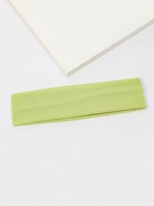 1 件装女士时尚弹力发带女士防滑发带女士头发健身瑜伽跑步运动 - 彩色 - 查看 18