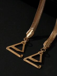 1 Par de Tirantes Decorativos de Cadena con Diseño de Hueso de Serpiente como Repuestos Brillantes Antideslizantes para Sostenes de Mujeres, para Vestidos de Boda